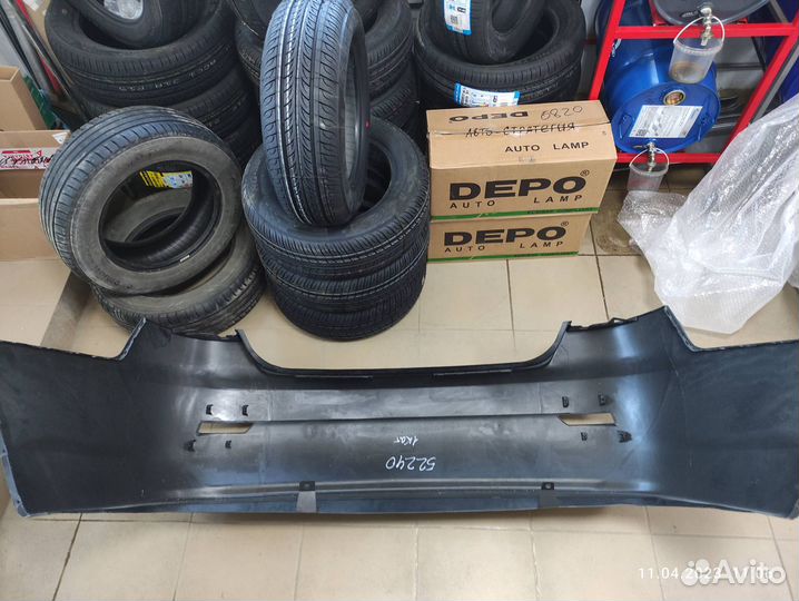 Бампер задний geely Emgrand EC7-RV /хетчбэк