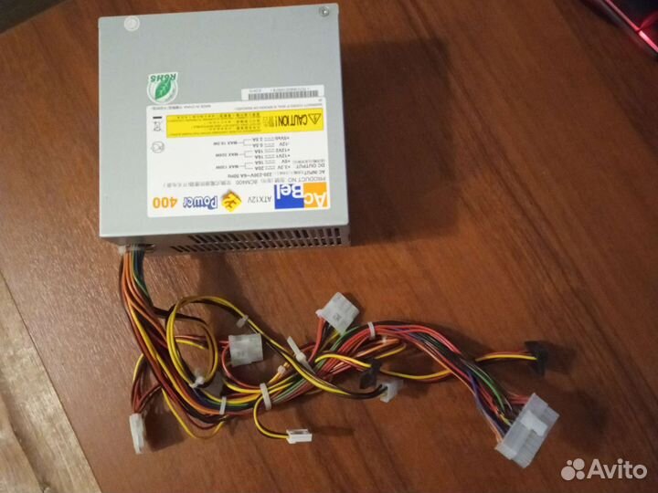 Блок питания для пк 400 Вт под ремонт