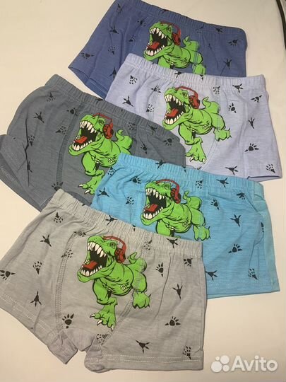 Боксеры, трусики для мальчиков от 1-10 лет