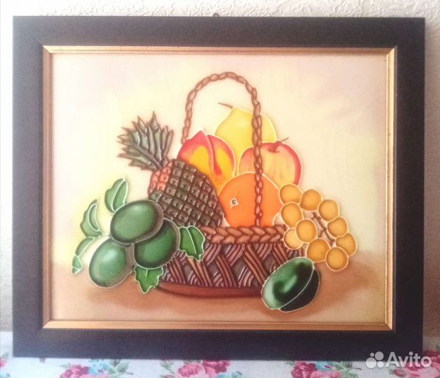 Картина стекло рельефная