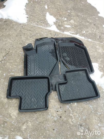 Коврики салона калина