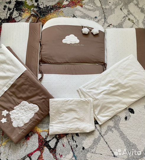 Бортики в детскую кроватку