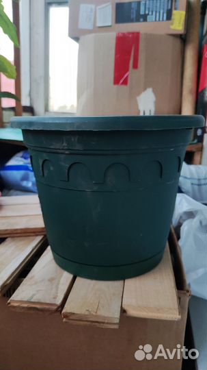 Горшки для цветов пластиковые