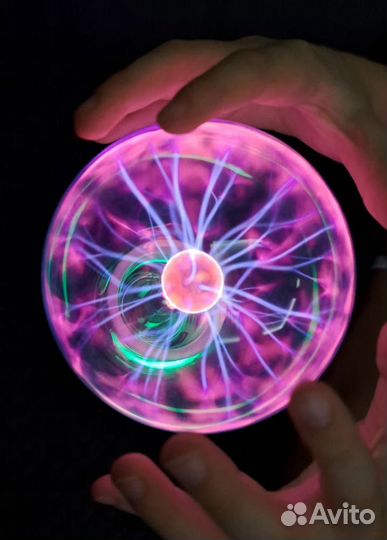 Светильник Плазменный шар 5 дюймов средний