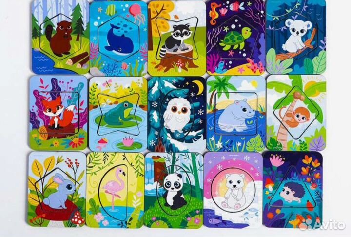 Досочки Сегена «Животные»