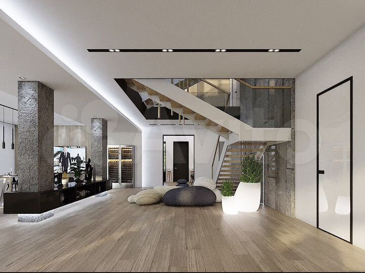 Коттедж 1177 м² на участке 40 сот.