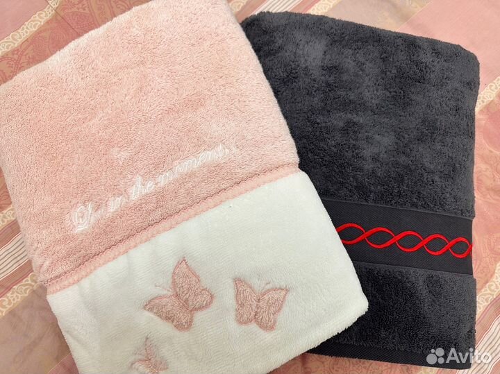 Махровые полотенца новые