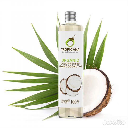 Tropicana coconut oil 100 мл кокосовое масло