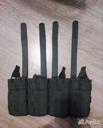 Тактический подсумок на 4 магазина