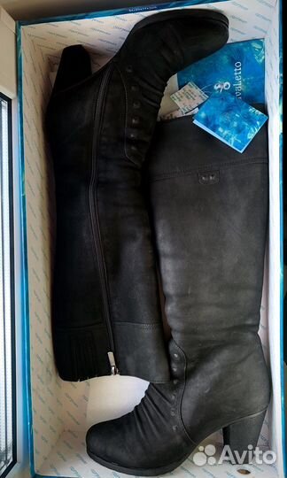 Сапоги зимние 37 нубук