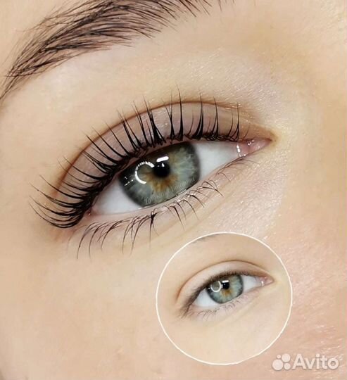 Ламинирование, Вельвет ресниц и бровей