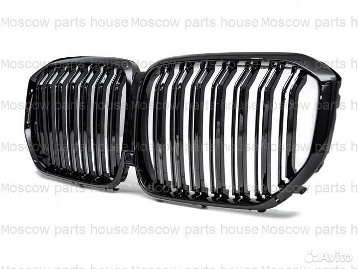 BMW X5 G05 дорест решетка двойная черная