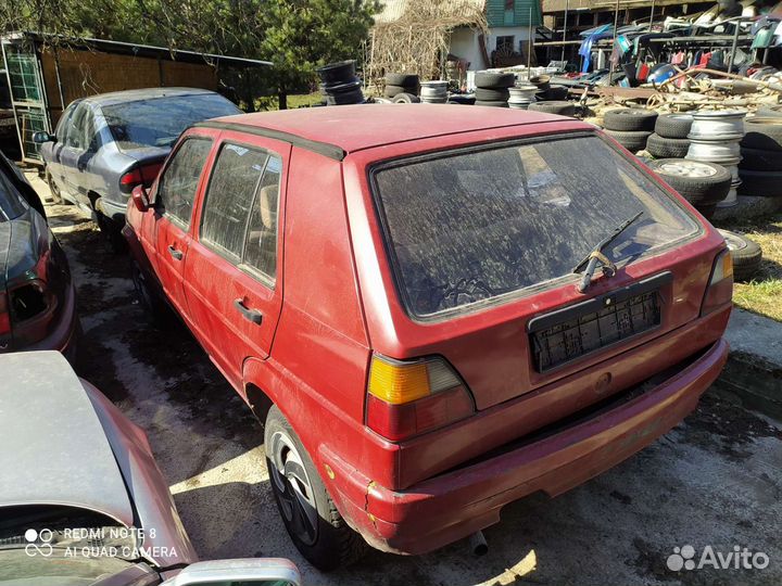 Запчасти гольф 2 фольксваген 1.6 разборка