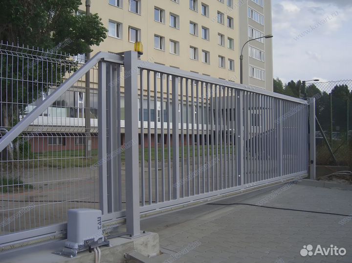 Кованые ворота автоматические в Москве