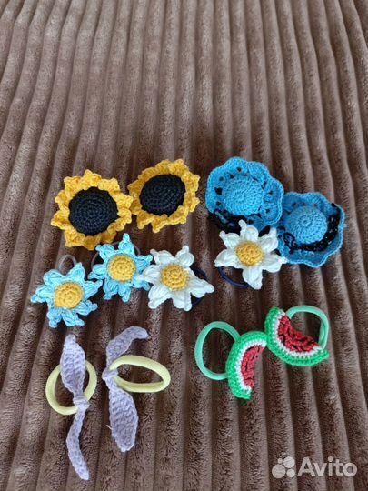 Резинки для волос ручной работы