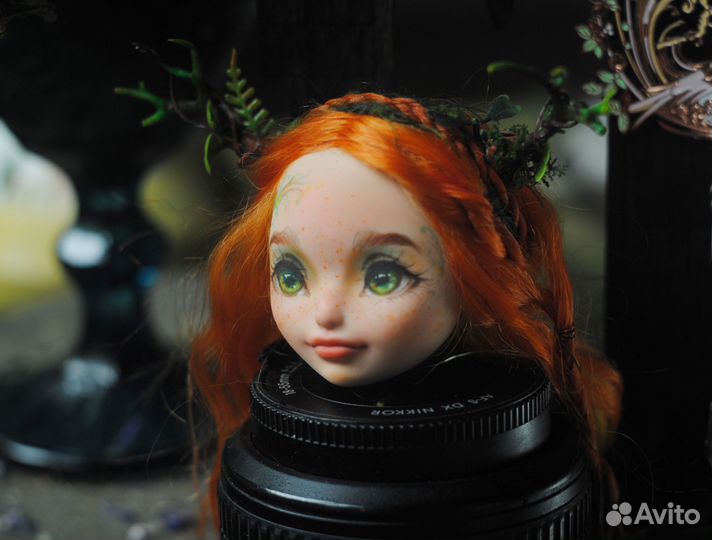 Кукла ооак дриада, голова