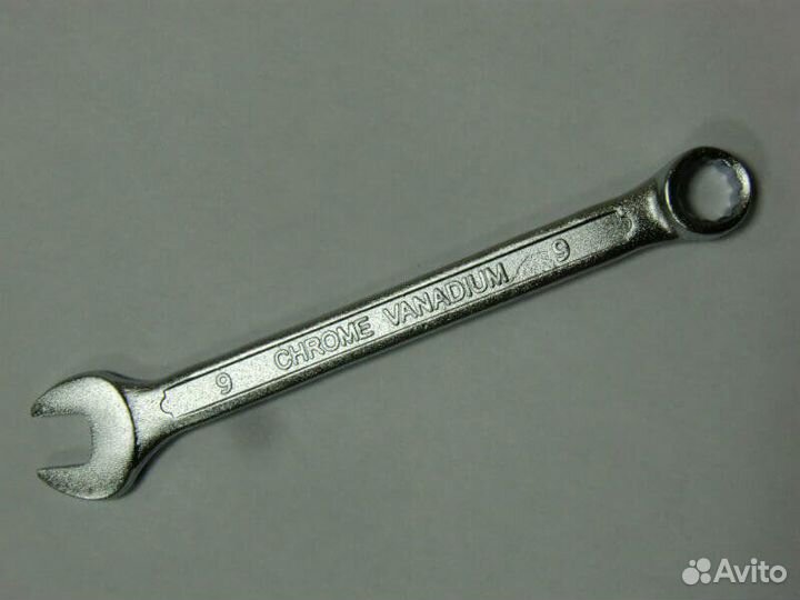 Ключ комбинированный 9мм (холодный штамп) CR-V