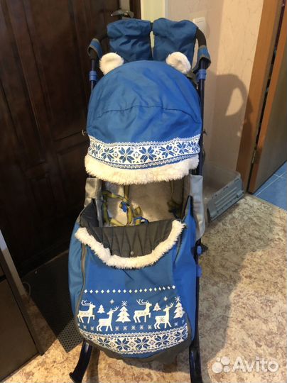 Коляска санки