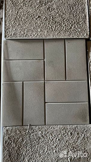 Плитка тротуарная серая 8 кирпичей с гарантией