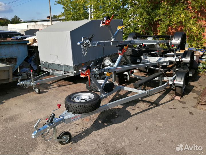 Прицепы Лодочные Трейлер Дельфин - двухосный