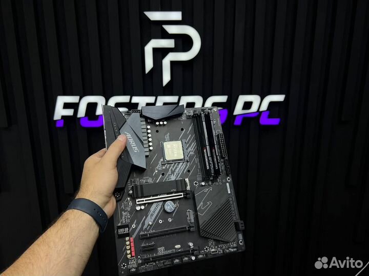 Ryzen 7 5800x3d + B550 Aorus+ 32Gb DDR4 / Обмен