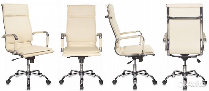 Кресло руководителя College бежевое