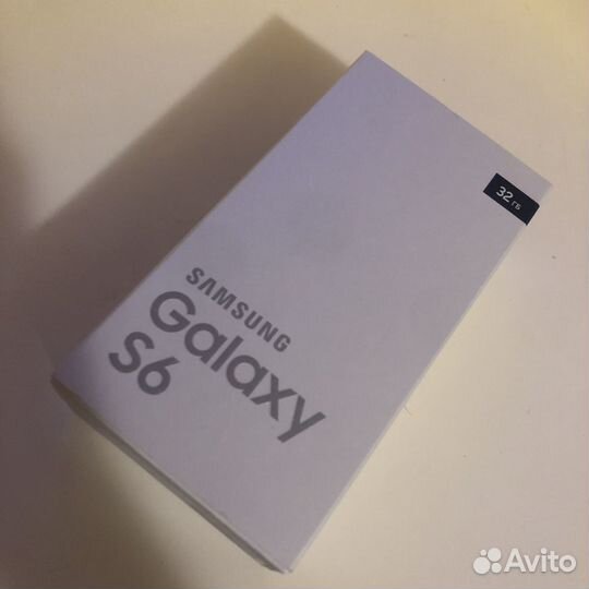Коробка от телефона samsung galaxy s6