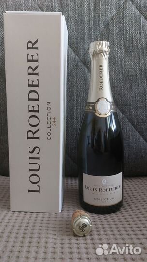 Louis Roederer коробка и бутылка