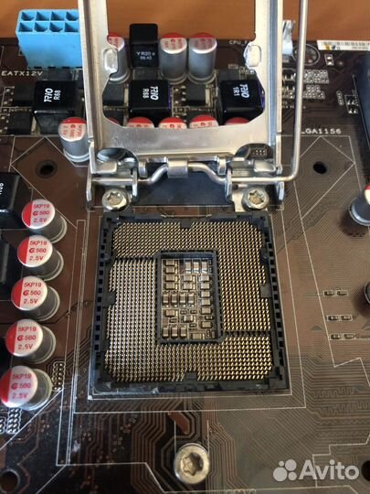 Материнская плата lga 1156 (не работает)