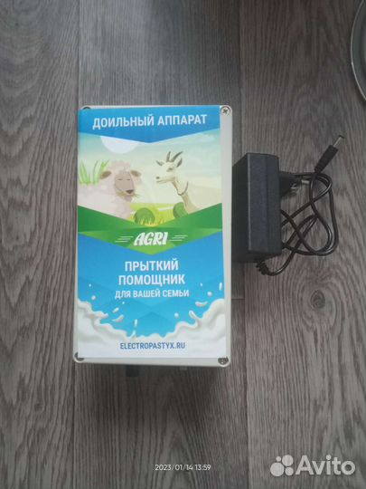 Доильный аппарат для коз новый