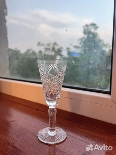 Рюмка на ножке СССР хрусталь