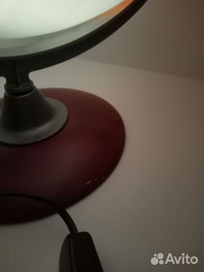 Рельефный глобус с подсветкой