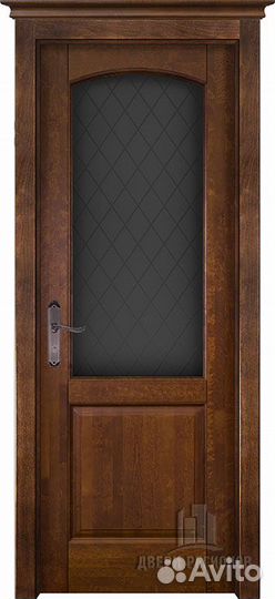 Межкомнатная дверь массив ольхи (комплект)