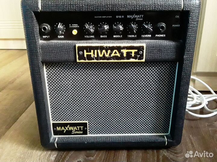 Комбоусилитель гитарный HiWatt g15r