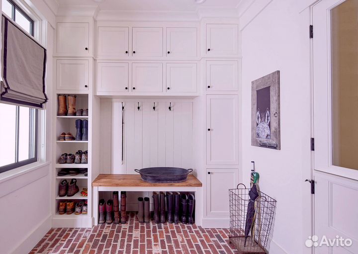 Шкаф в прихожую с антресолью