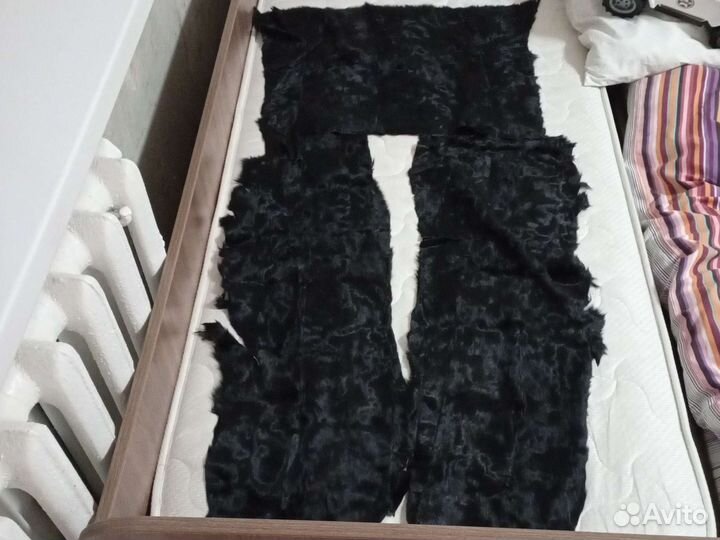 Мех коза, натуральный