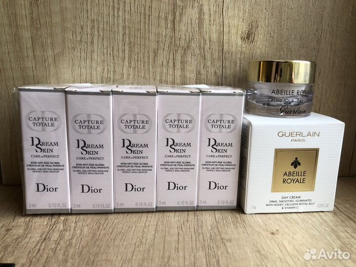 Dior dreamskin.Guerlain Abeille Royale масло,Kenzo