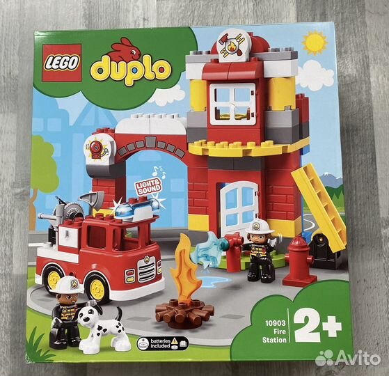 Конструктор lego duplo Town Пожарное депо