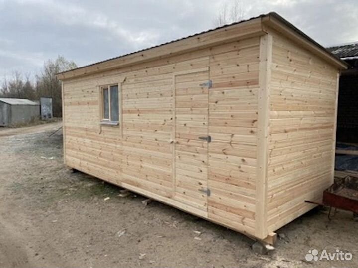 Деревянная бытовка Для Строителей, Дб-11