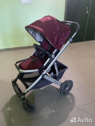 Коляска Uppababy vista 2в1 + Автолюлька Maxi Cosi