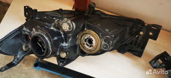 Фары передние mazda 3 bk (depo) седан