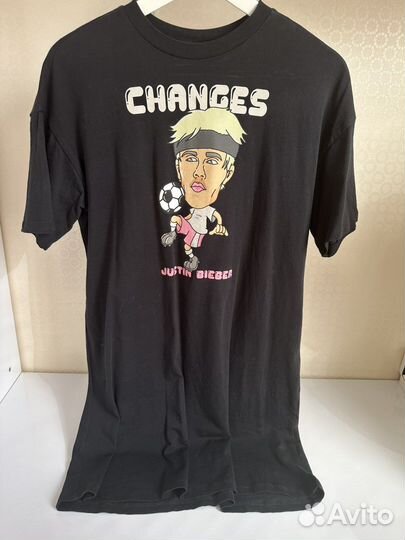 Платье футболка hm