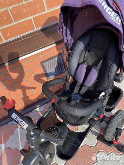 Велосипед детский с ручкой