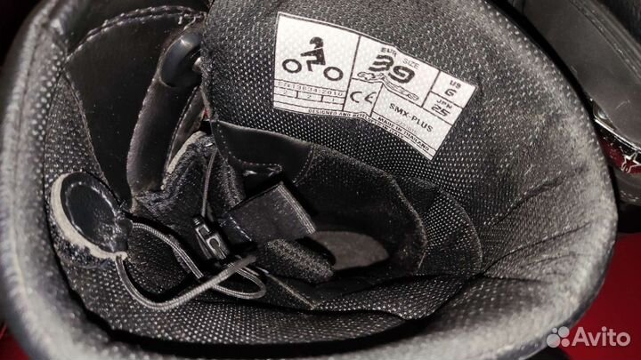 Мотоботы Alpinestars smx plus 39, маломерят на 38