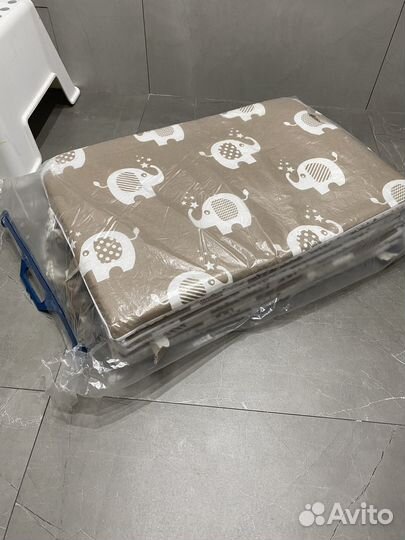 Бортики мягкие в детскую кроватку