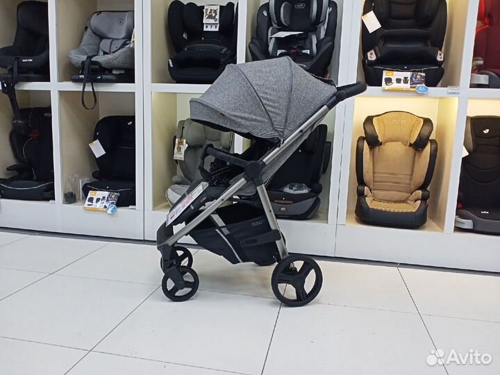 Коляска Прогулочная Carrello Bravo Plus Grey 2022