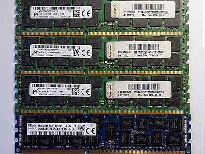 2x16Gb Серверная память ddr3 1866MHz REG