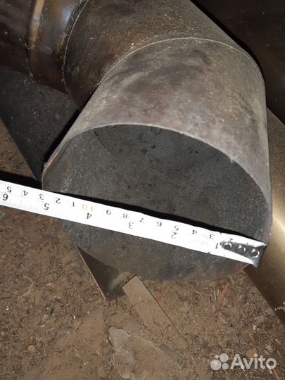 Трубы для дымохода бани из нержавейки 130 бу