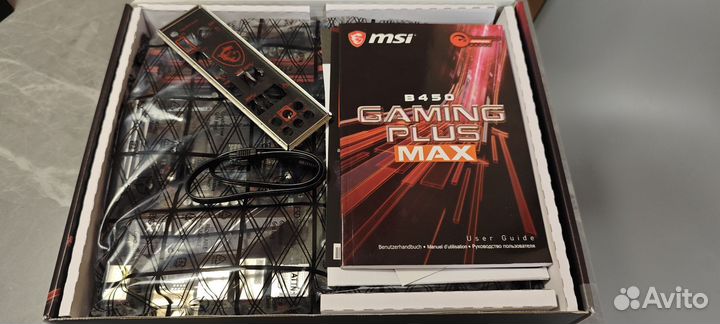 Материнская плата MSI B450 gaming plus max