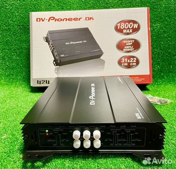 Pioneer усилитель 4-xкaнальный